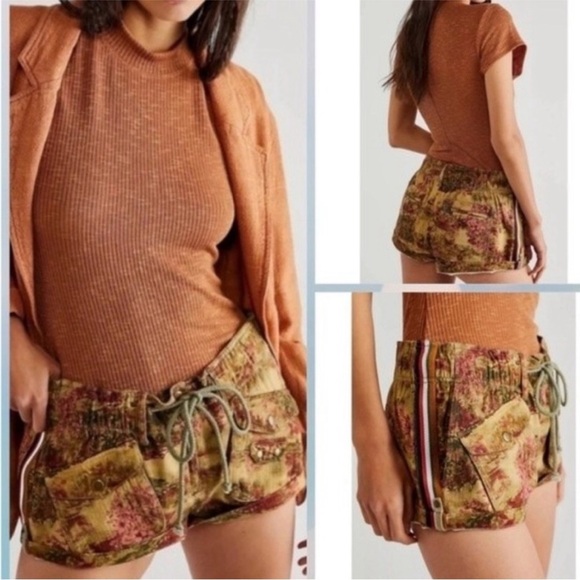 Free People Waimea Slouchy Shorts Size XS NWT